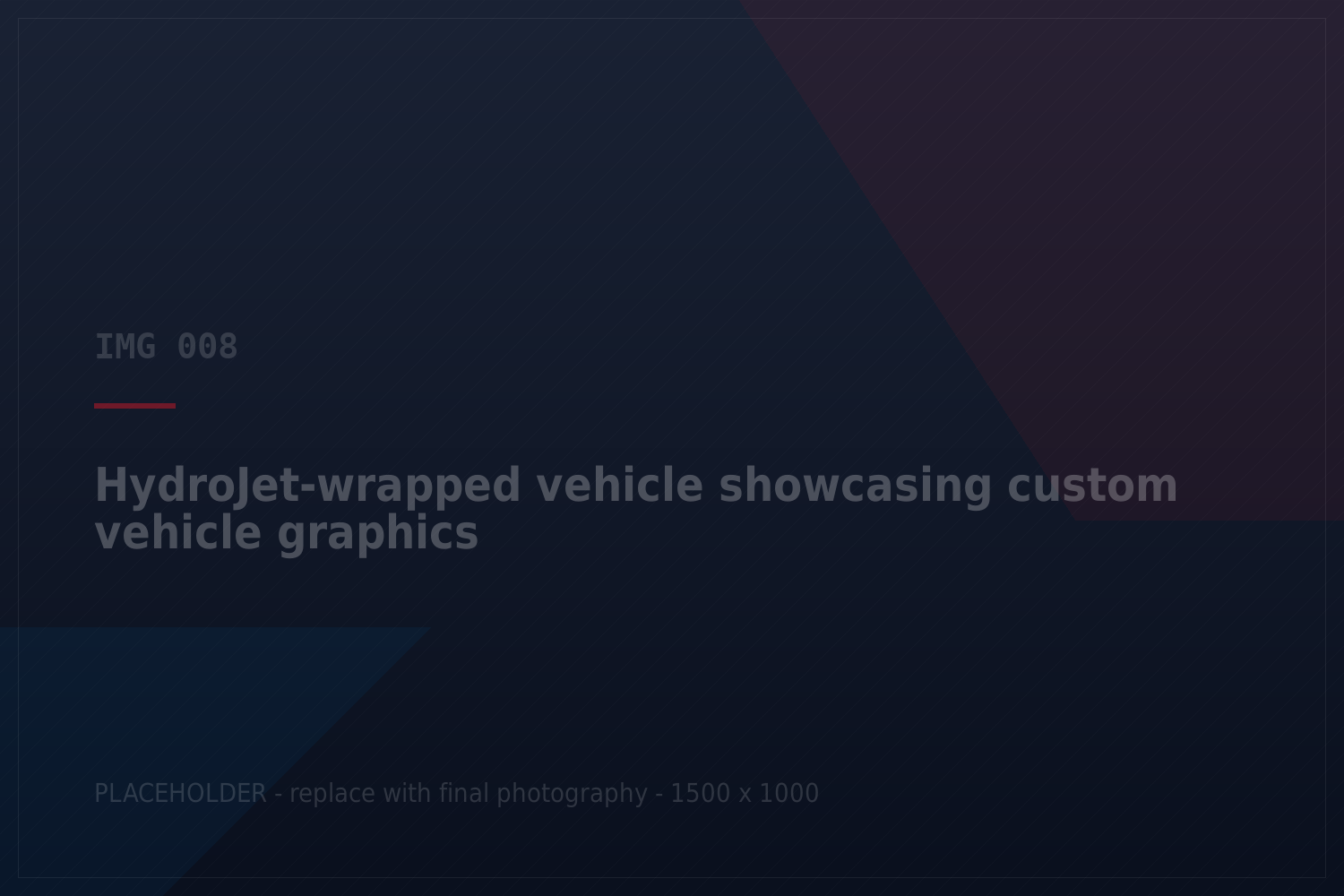 HydroJet-wrapped vehicle showcasing custom vehicle graphics