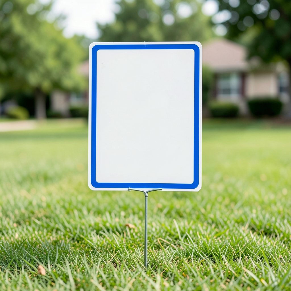 Illustrative image: Coroplast Yard Sign, 18 x 24 in.